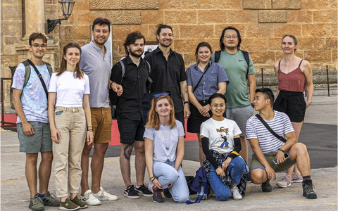 Group picture of the Kudryashev Lab