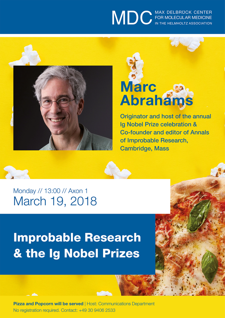 Event poster: Marc Abrahams