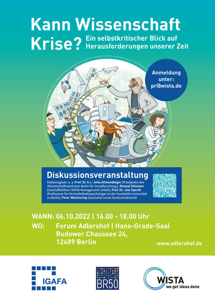 Plakat Kann Wiisenschaft Krise