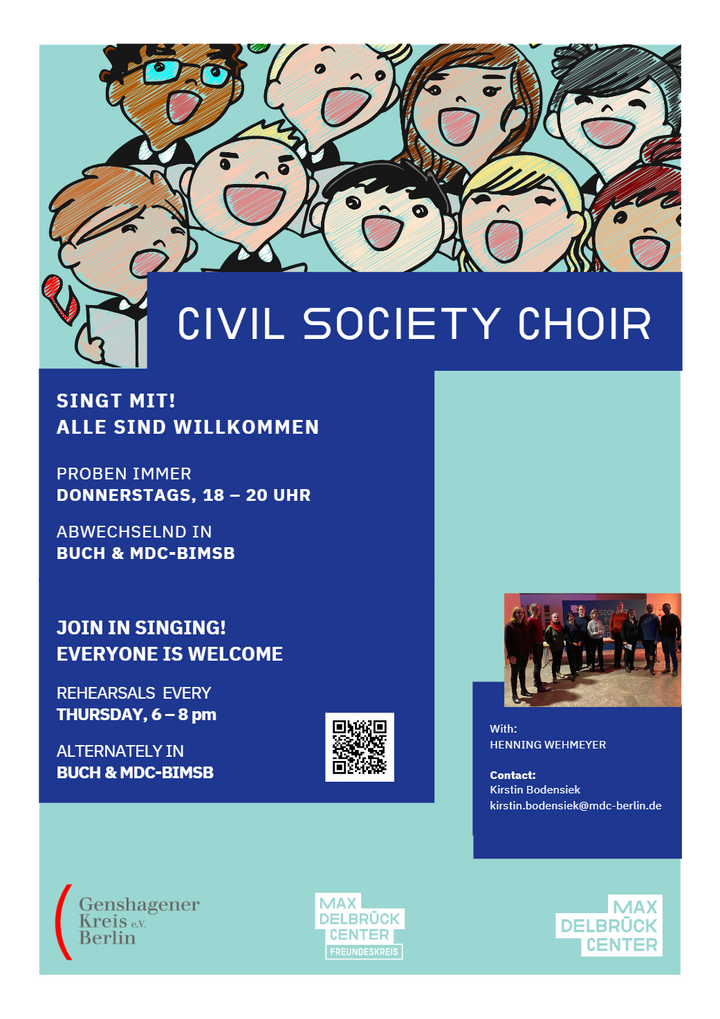 Poster Social Society Choir