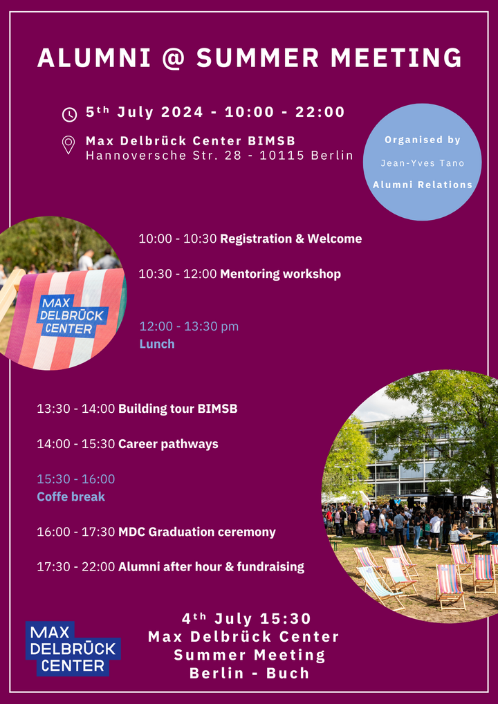 Poster Alumni Day 2024