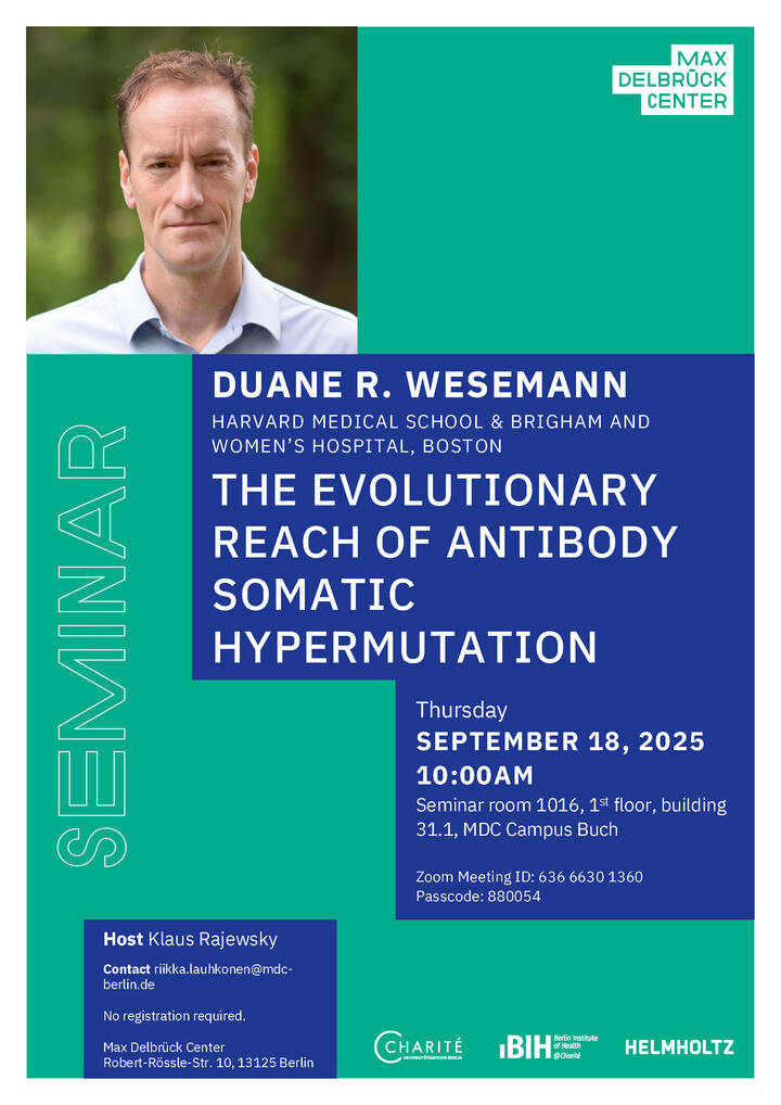 Poster Talk Duane Wesemann