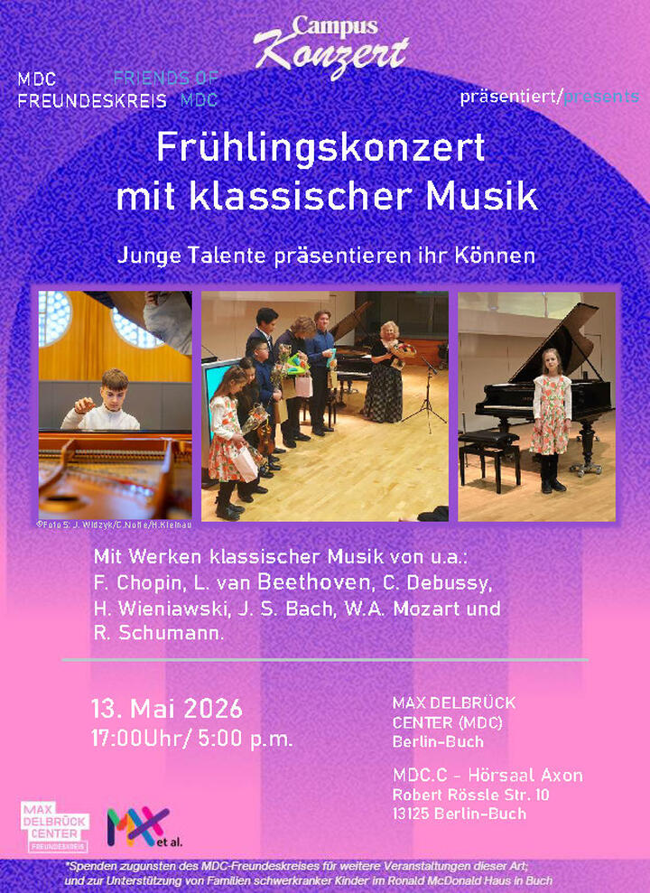 Plakat Konzert 13.Mai
