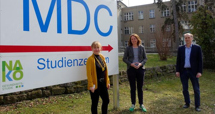 Claudia Müller im NAKO Studienzentrum Berlin Nord