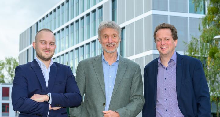 Radoslaw Wesolowski, Michael Bader und Dr. Edgar Specker