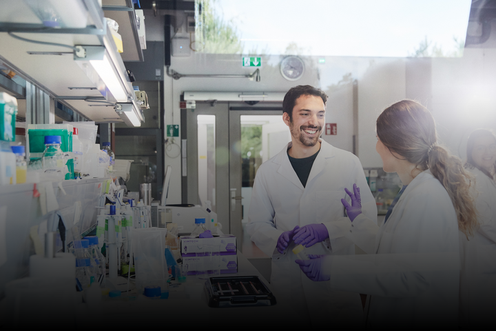 people in the lab