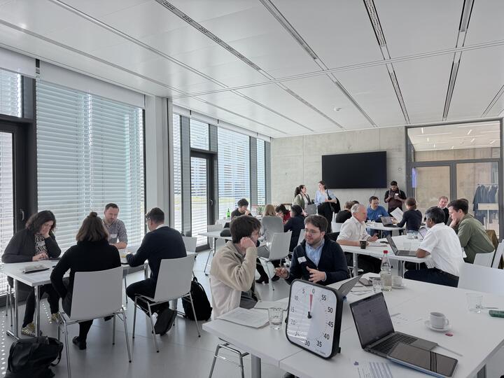 people in a seminar room