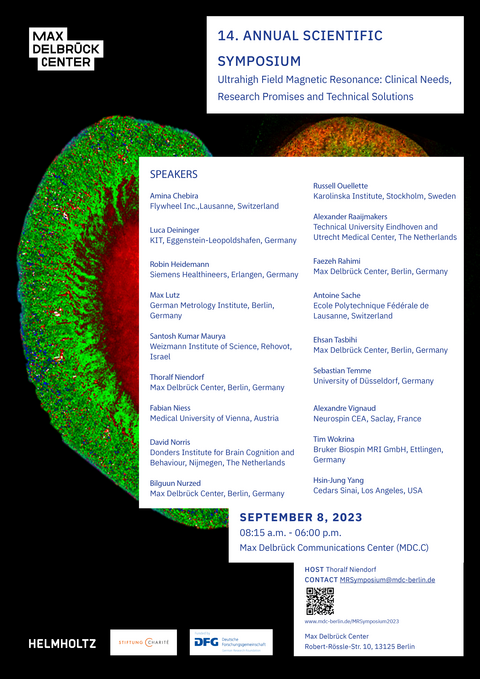 14. ANNUAL SCIENTIFIC SYMPOSIUM Ultrahigh Field Magnetic Resonance