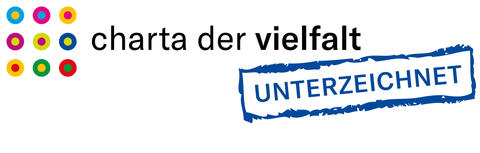 Logo of "Charta der Vielfalt" marked as signed