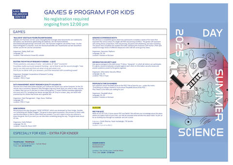 Program Summer Science Day 2025 Page 2