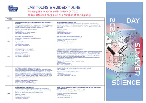 Program Summer Science Day 2025 Page 6