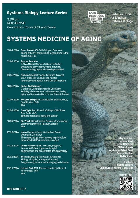 SysBio Lecture Series Poster 2026