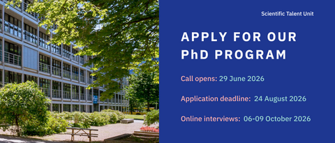 Apply for our PhD Program Banner with deadlines in 2026