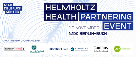 Helmholtz Health Partnering Event Banner