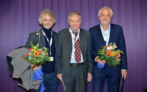 Ralf Dechend, Friedrich C. Luft and Dominik N. Müller at the 42nd congress of Deutsche Hochdruckliga