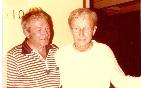 1979 als Gast bei den Delbrücks in Pasadena, Oakdale Street 1510