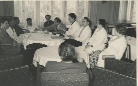 Abb. 2 Literaturkolloquium, ca 1957