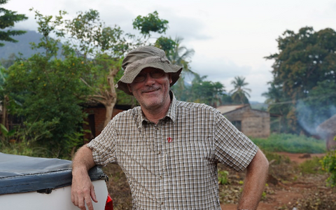Gary Lewin in Tanzania