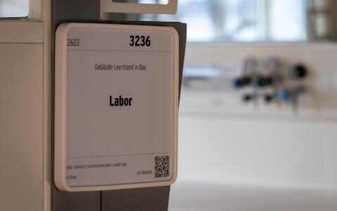 Laborschild