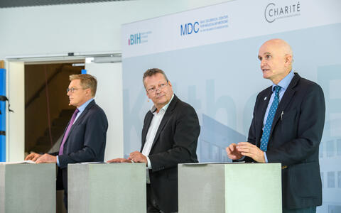 Professor Christopher Baum, Professor Thomas Sommer and Professor Axel R. Pries