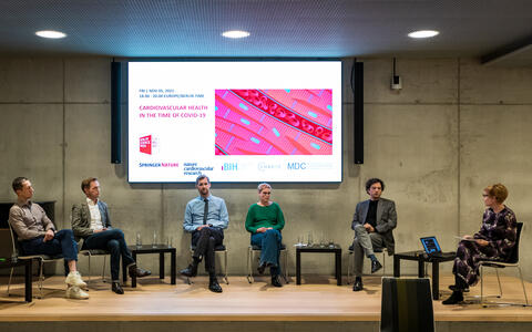 Cardiovascular Health in the Time of COVID-19” at the MDC in Mitte Diskussionsrunden Teilnehmer BIMSB