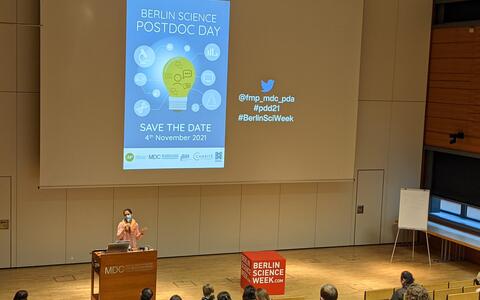 Post-Doc Day 2021 Post-Doc Day im Axon während der BSW