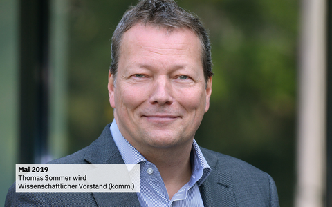 Thomas Sommer wird Wissenschaftlicher Vorstand (komm.)