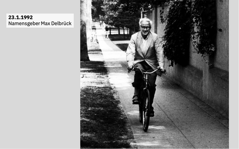 Namensgeber Max Delbrück