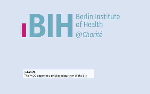 The MDC becomes a privileged partner of the BIH