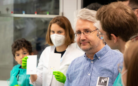 People in a laboratory