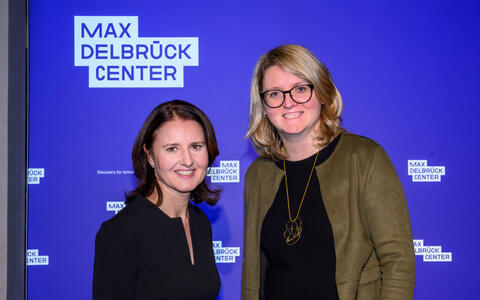 Heike Graßmann mit Ute Meyer