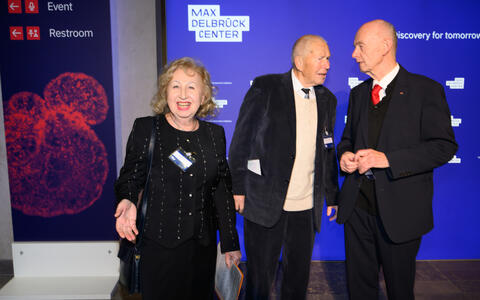 Galina Iwanzowa-Bielka, Erhard Geißler and Detlev Ganten