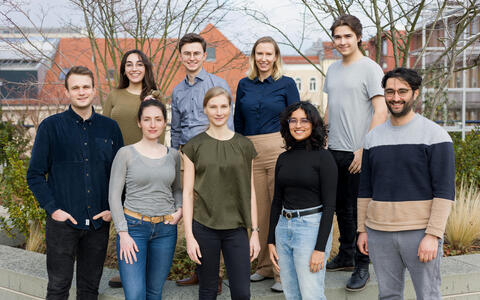 Gruppenfoto Grosswendt Lab