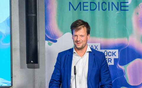 man giving a speech