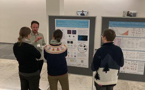 Poster presentation at the kick-off event