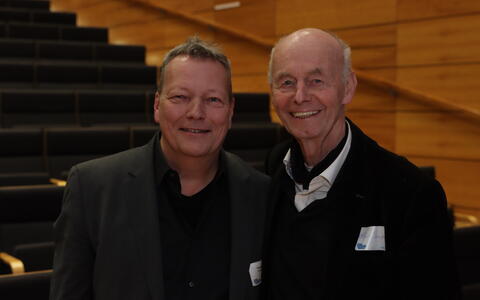 Thomas Sommer und Detlev Ganten