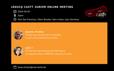 April 2026 monthly online meeting poster