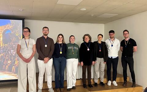 CASTT meeting medal winners