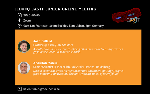 October 6 monthly junior online meeting poster