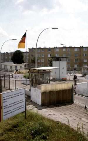 DDR Grenzübergang
