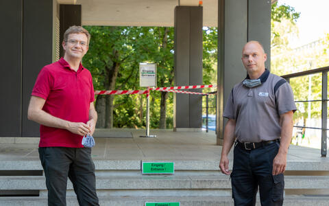 Carsten Oehme und Sven Falk