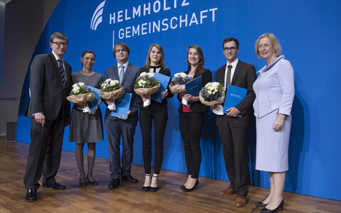 Preistr&auml;ger des Helmholtz-Doktorandenpreises 2016