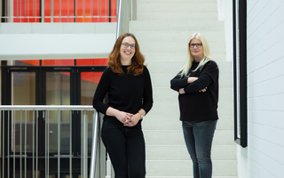 Ines Lahmann und Mina Gouti