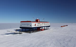 building in antarctica