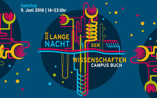 Banner mit Nierenkanälchen: Lange Nacht der Wissenschaften 2018 auf dem Campus Buch