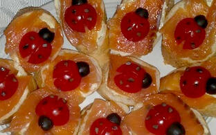 Ger&auml;ucherte Lachsh&auml;ppchen