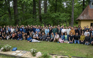 Gruppenbild der Teilnehmer*innen des PhD Retreats 2023