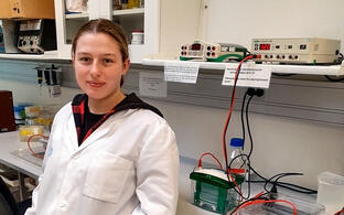Anabel Golz im Labor