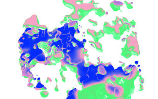 3D molecular reconstruction of a lung tumor