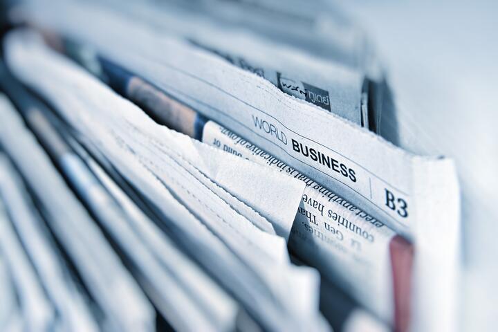 Stock Photo newspapers 